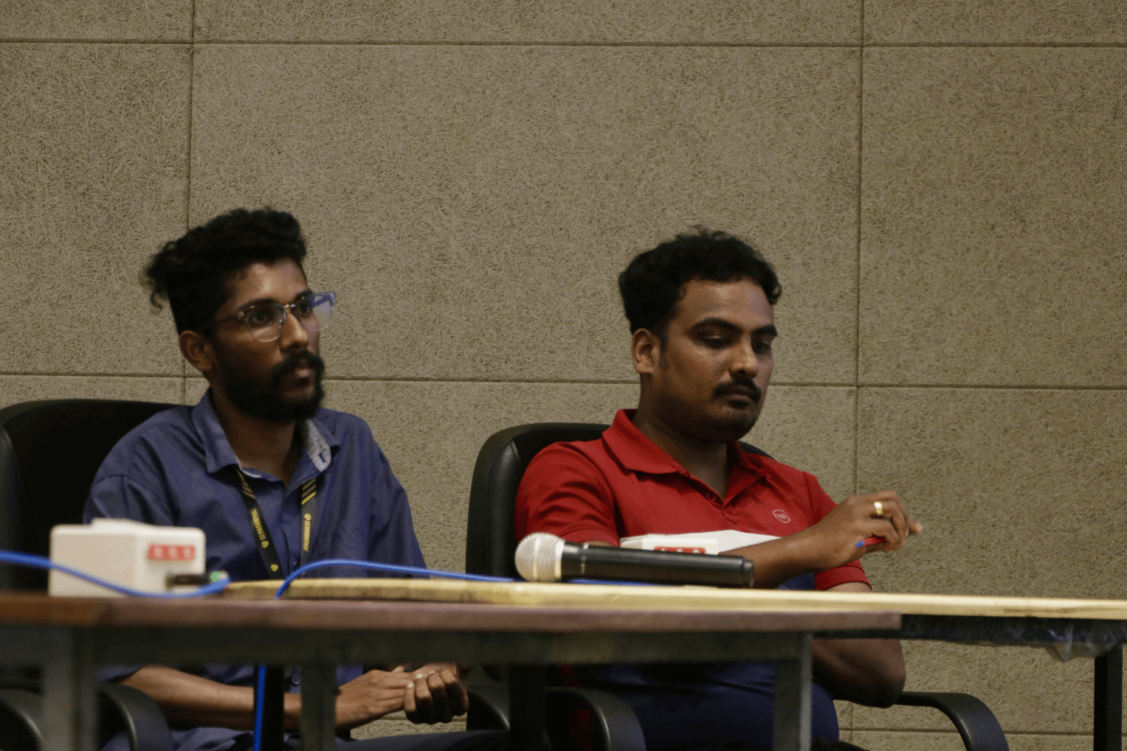 Participants attending the demo session of the Business Quiz League: Kerala Edition.