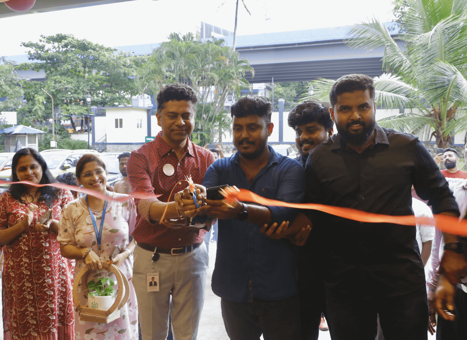 Ribbon-cutting ceremony at the Istanbul Royale launch at Technopark.