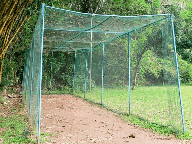 2. Cricket Net Practice